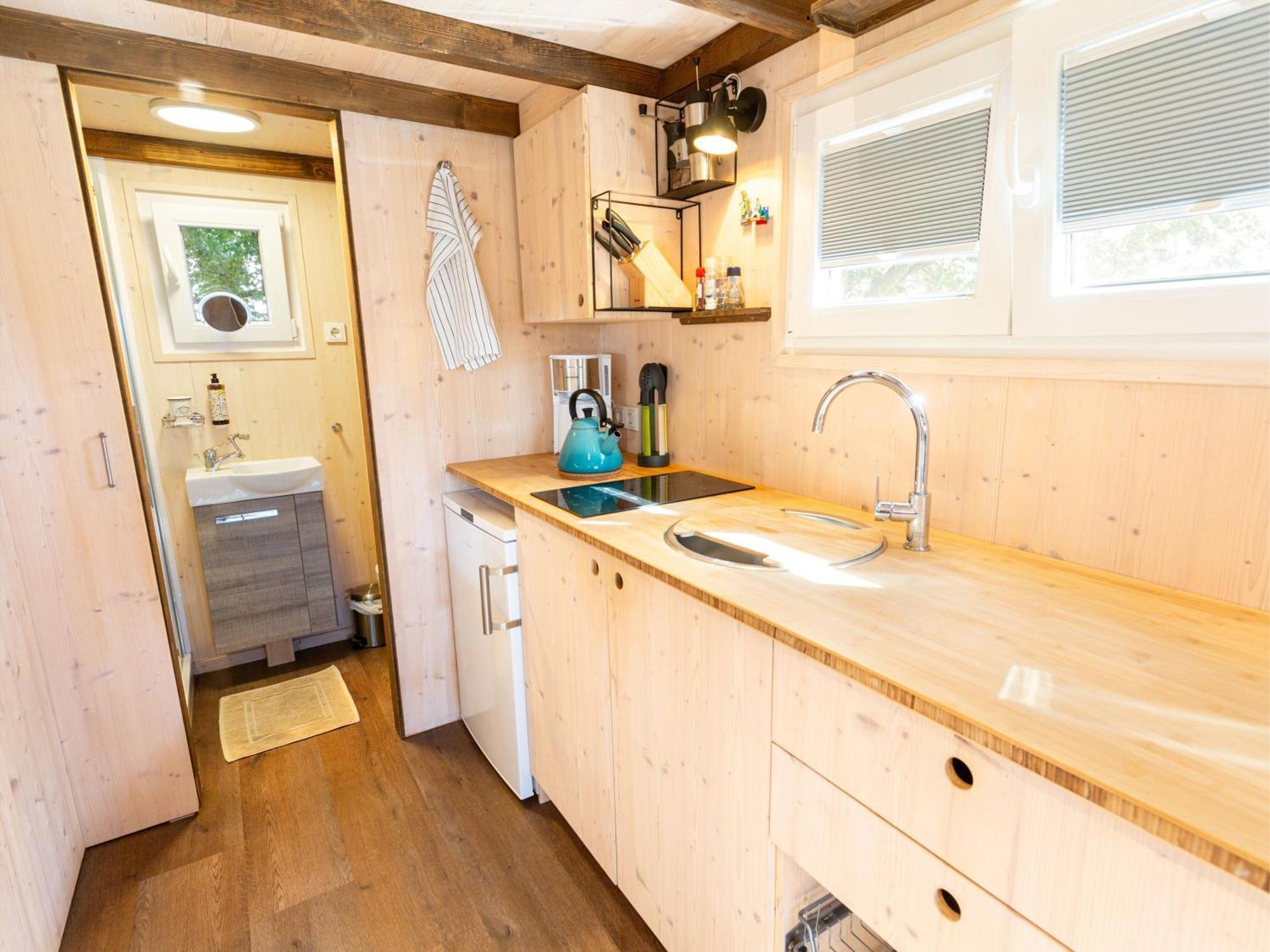 Villa Tiny House auf der Alpaka Farm Rubkow Exterior foto